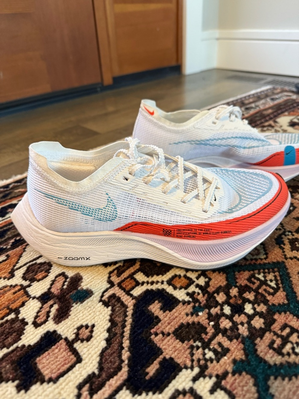 White ZoomX Vaporfly Next 2 Sneakers W7